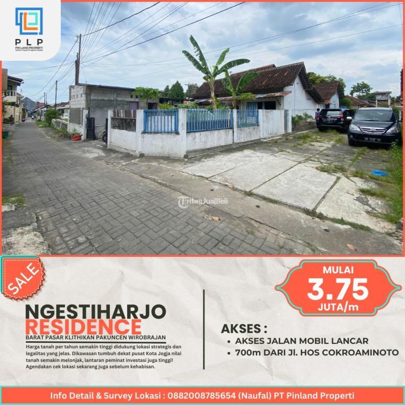 Dijual Tanah Kavling LT91 m2 Legalitas SHM Lokasi Strategis Harga Terjangkau - Yogyakarta