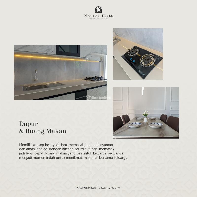 Dijual Rumah dengan Lingkungan Yang Nyaman Dan Tenang Tipe 80 Baru - Malang Jawa Timur