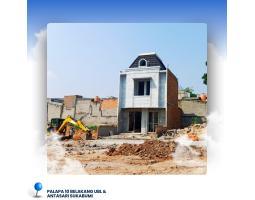 Dijual Rumah 2 Lantai Tipe 45 Luas 90m2 SHM 3KT 2KM - Bandar Lampung