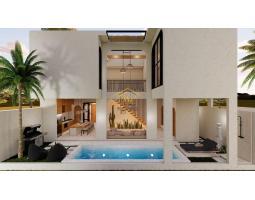 Dijual Villa 2 Lantai Mewah LT200 LB153 SHM 3KT 3KM Dekat Pantai - Badung Bali