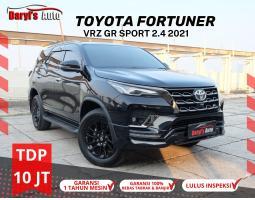 Mobil Toyota Fortuner 2021 2.4 VRZ GR Sport Diesel Siap Pakai  - Jakarta Utara 