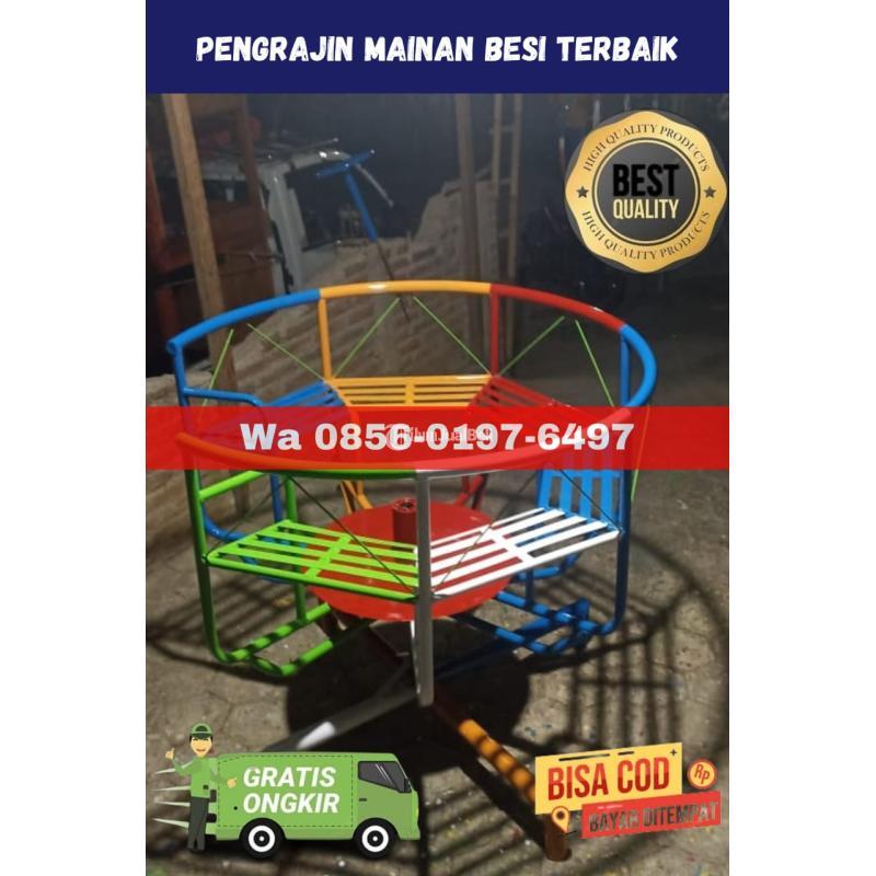 Perngrajin Ayunan Besi Taman dan Jungkat-jungkit di Negara - Jembrana Bali