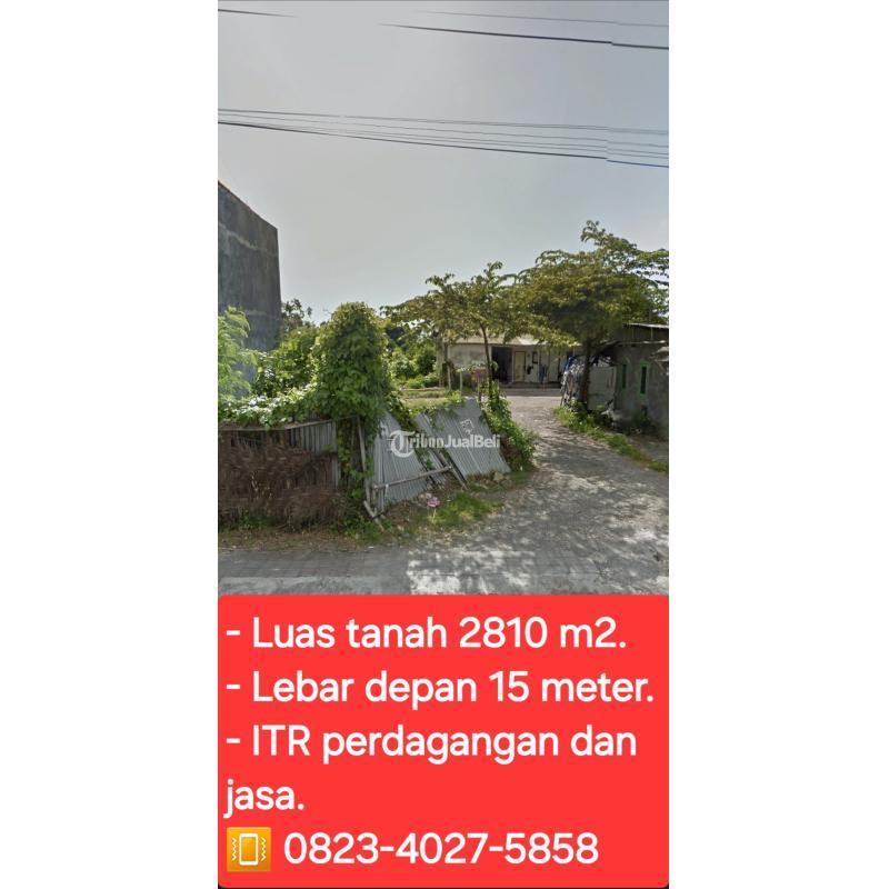 Jual Tanah Luas 2810 M2 Area Dalung Jl Raya Padag Luwih dekat Gatsu Barat, Kerobokan, Kuta - Badung Bali