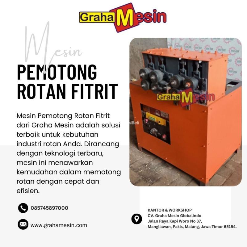 Mesin Pemotong Rotan Fitrit Praktis dan Ekonomis - Malang Jawa Timur 