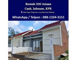 Dijual Rumah Murah Dekat SMKN 10 LT60 LB32 2KT 1KM Legalitas SHM - Malang Jawa Timur 