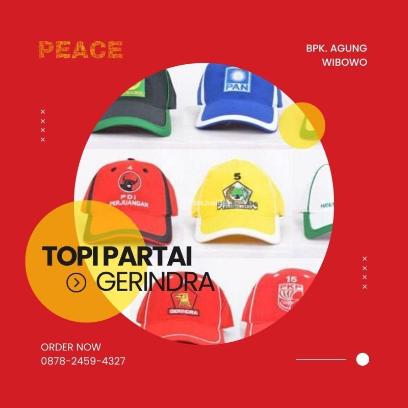 Sedang Diskon Topi Partai Menerima Pesanan - Pasuruhan Jawa Timur