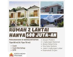 Dijual Rumah Minimalis Modern 2 Lantai Tipe 60 Baru Jogja Timur Di Banguntapan Siap KPR - Bantul Yogyakarta