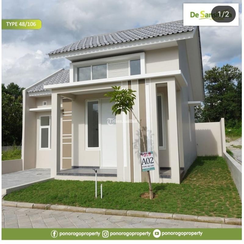 Jual Rumah Murah Tipe 48 Baru Dalam Perumahan - Ponorogo Jawa Timur