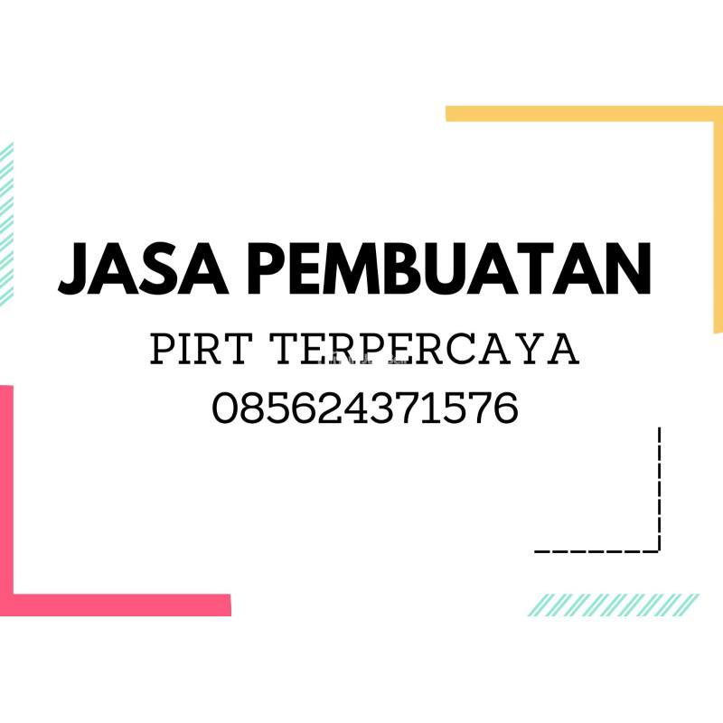 Jasa Pembuatan PIRT Harga Terjangkau - Bandung Barat Jawa Barat