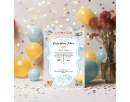 Undangan Ulang Tahun Undangan Ultah Anak - Badung Bali