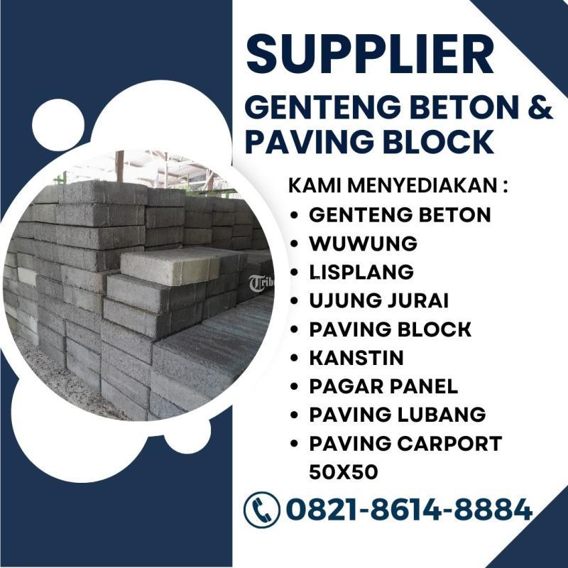 Produsen Genteng Beton dan Paving Block - Malang Jawa Timur