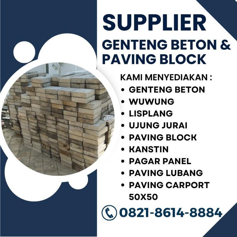 Produsen Genteng Beton dan Paving Block - Malang Jawa Timur