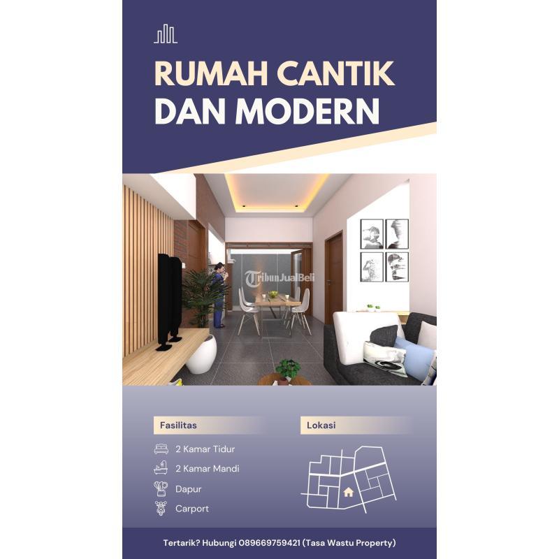 Dijual Rumah Asri dengan Keindahan Pedesaan LT165 LB65 3KT 2KM SHM - Magelang Jawa Tengah