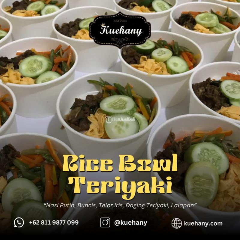 Rice Bowl Teriyaki, Sajian Makan Siang Hemat dan Praktis - Jakarta Timur