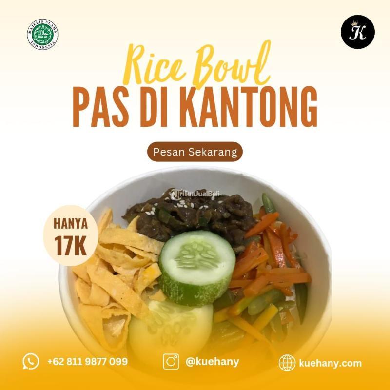 Rice Bowl Teriyaki, Sajian Makan Siang Hemat dan Praktis - Jakarta Timur