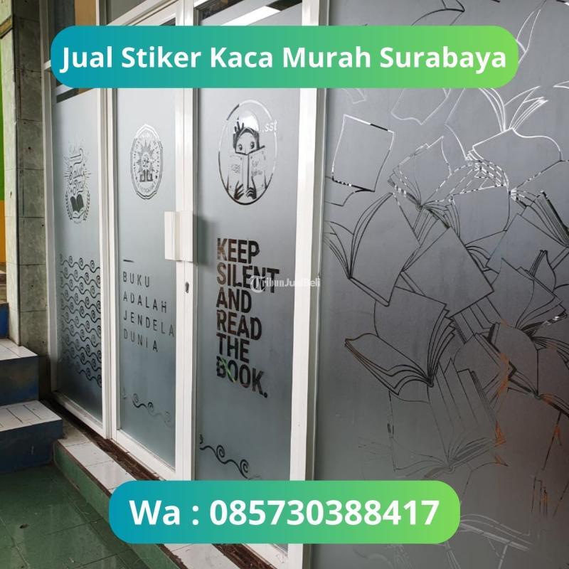 Stiker Kaca, Kaca Film, Sticker Es Buram, Oneway Vision, Cutting Oracal - Surabaya Jawa Timur