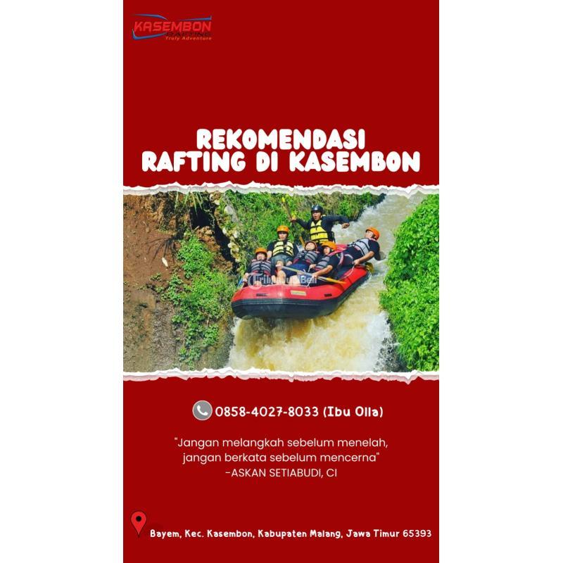 Rekomendasi Rafting Di Kasembon - Malang Jawa Timur