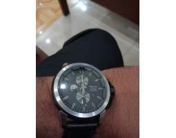 Jam tangan pria Alexandre Christie AC.6245 MC Putih Pelat Hitam Bekas - Boyolali Jawa Tengah