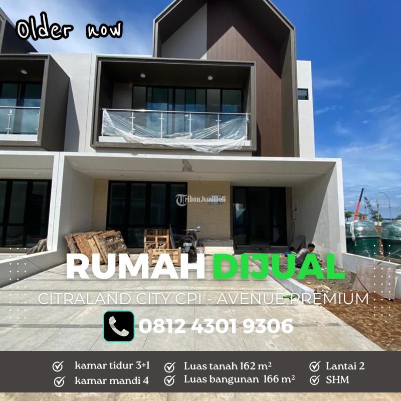 Jual Rumah Tipe 166 Baru di Golden Avenue Citraland City Cpi Losari - Makassar Sulawesi Selatan
