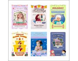 Kartu Ucapan Ulang Tahun Murah - Badung Bali