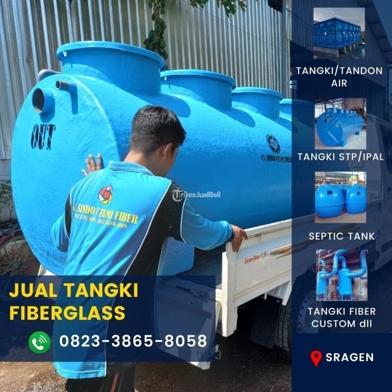 Pabrik Tangki Ipal Industri Berpengalaman - Sragen Jawa Tengah