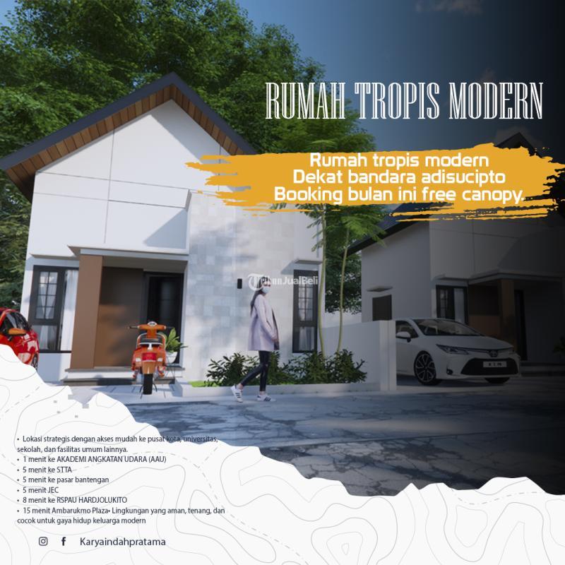 Dijual Rumah Dekat Bandara Adisucipto LT109 LB40 2KT 1KM Legalitas SHM - Sleman Yogyakarta