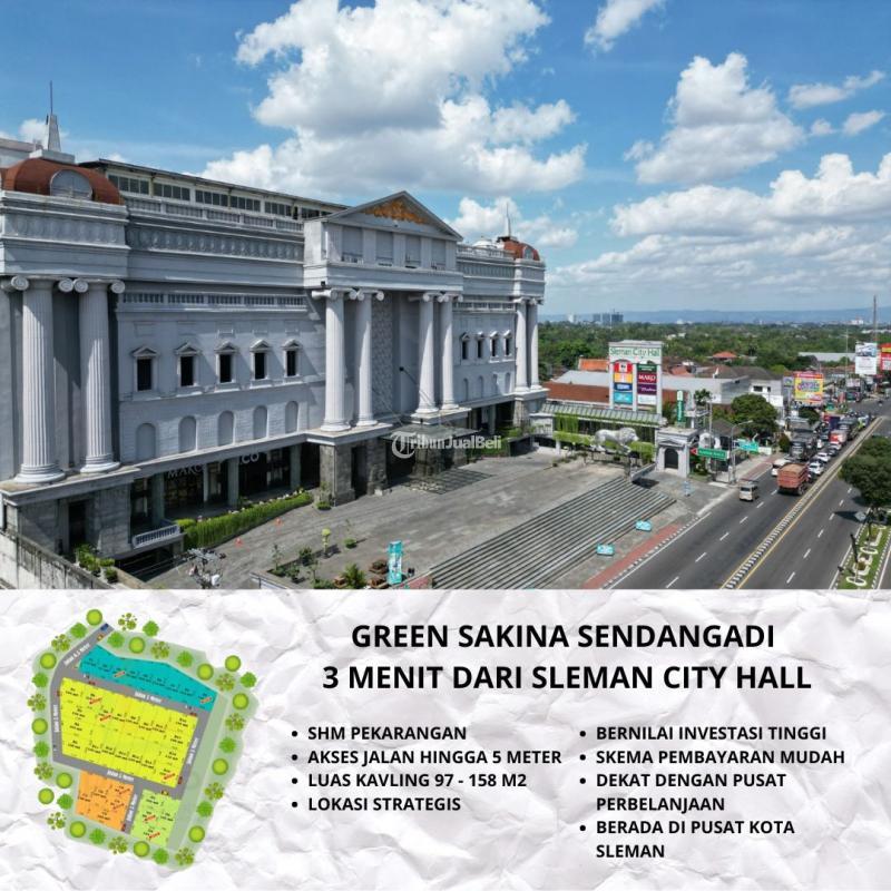 Dijual Tanah Siap Bangun LT97 m2 Legalitas SHM Lokasi Strategis - Sleman Yogyakarta