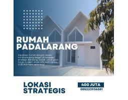 Dijual Rumah Luas 60m2 Tipe 36 2KT 1KM SHM di Padalarang Dekat RS Cahya Kawaluyaan - Bandung Barat Jawa Barat