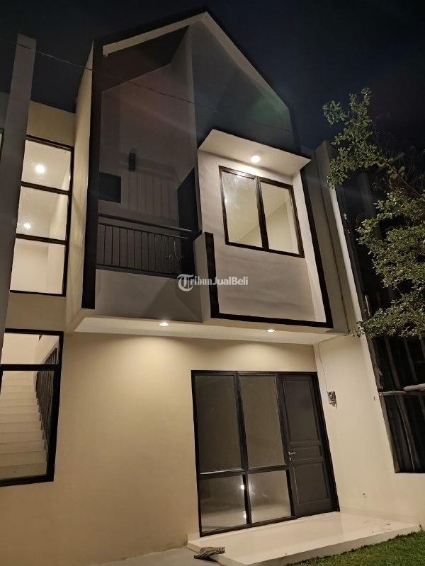 Jual Rumah Kekinian 2 Lantai Tipe 90 Baru Ready Stock Model Skandinavian Di Pamulang - Tangerang Selatan Banten