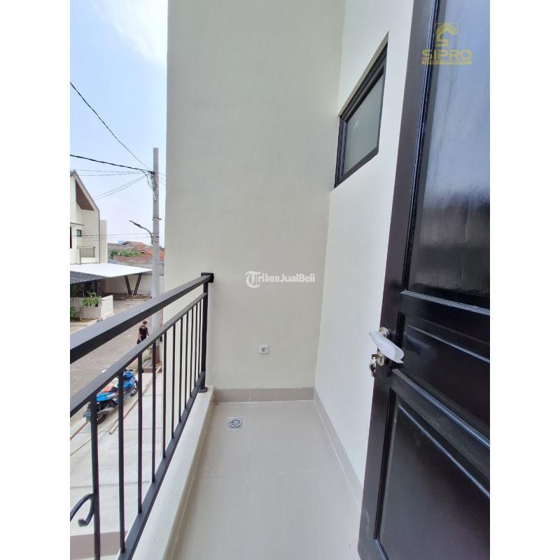 Jual Rumah Kekinian 2 Lantai Tipe 90 Baru Ready Stock Model Skandinavian Di Pamulang - Tangerang Selatan Banten