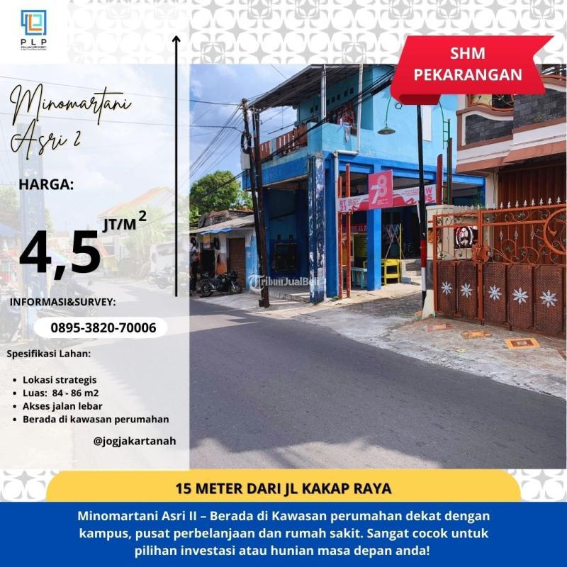 Jul Tanah Kavling Luas 840m2 Super Prospek Di Kawasan Perumahan Mepet Condongcatur - Sleman Jogja