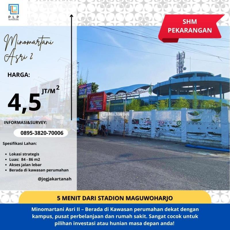 Jul Tanah Kavling Luas 840m2 Super Prospek Di Kawasan Perumahan Mepet Condongcatur - Sleman Jogja