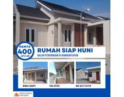 Rumah Siap Huni LT73 LB43 SHM 2KT 1KM Perumahan di Banguntapan - Yogyakarta