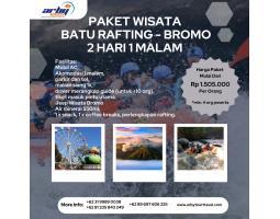 Paket Wisata Batu Rafting Bromo 2 Hari 1 Malam - Sidoarjo Jawa Timur 