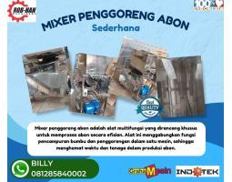 Mesin Mixer Penggoreng Abon Sederhana - Malang Jawa Timur