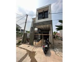 Jual Rumah Modern 2 Lantai Baru Tipe 140 di Cijantung, Pasar Rebo - Jakarta Timur