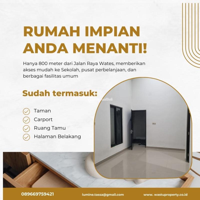 Dijual Rumah Siap Huni Tipe 45 Baru Akses Mudah Dekat Mercu Buana - Bantul Jogja