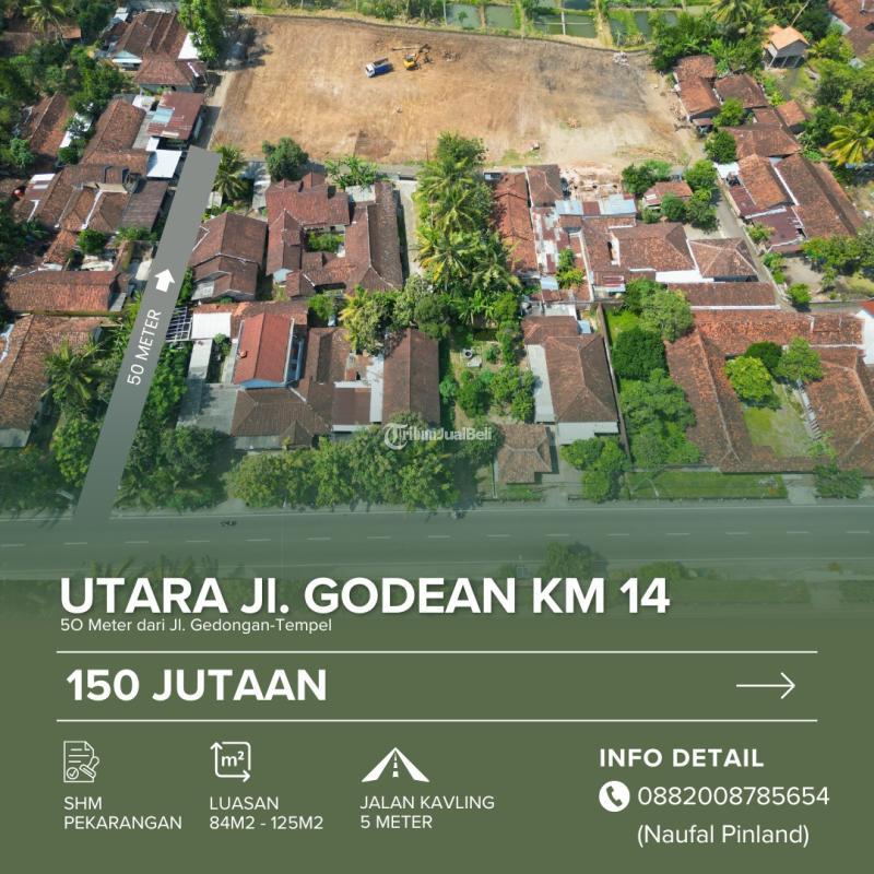 Dijual Tanah Kavling Siap Bangun LT84 m2 Legalitas SHM - Sleman Yogyakarta