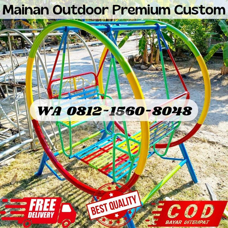 Produksi Ayunan dan Perosotan Mainan Tk Outdoor - Tuban Jawa Timur