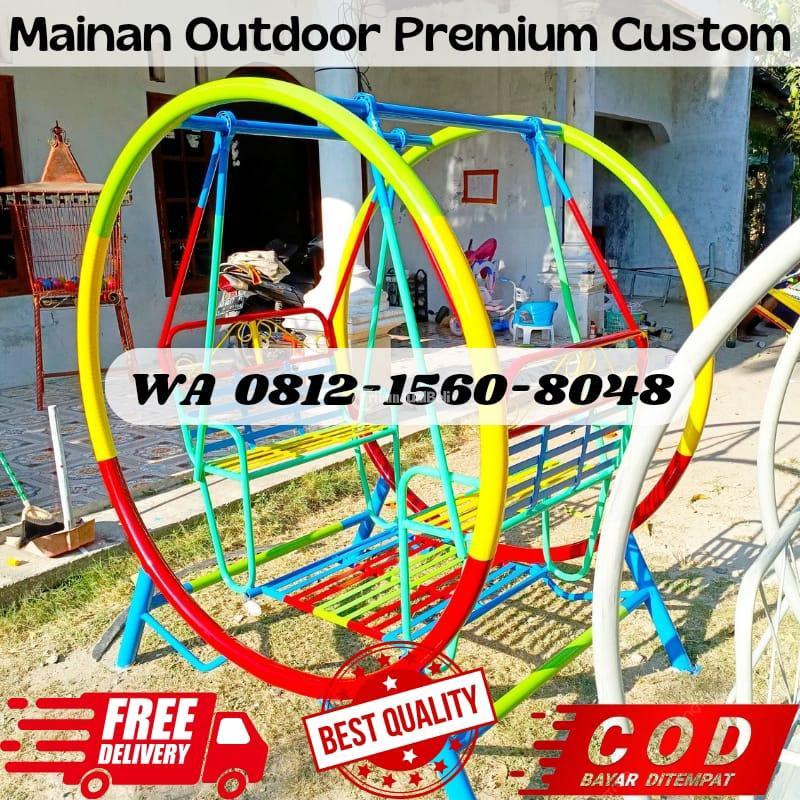 Produksi Ayunan dan Perosotan Mainan Tk Outdoor - Tuban Jawa Timur