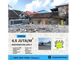 Dijual Tanah Murah Siap Bangun LT84 m2 Legalitas SHM - Sleman Yogyakarta 