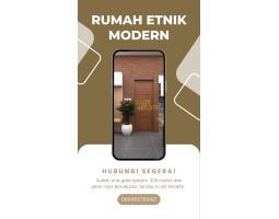 Jual Rumah Modern Tipe 65 Baru Hanya 1 Menit Dari Gerbang Gajah Kembanglimus - Magelang Jawa Tengah