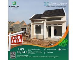 Jual Rumah Baru Tipe 36 Perumahan Subsidi Griya Lanatta Di Kotabumi - Lampung Utara
