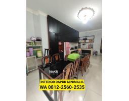 Jasa Interior Dapur Minimalis Modern Ukuran Kecil Tapi Cantik - Yogyakarta 