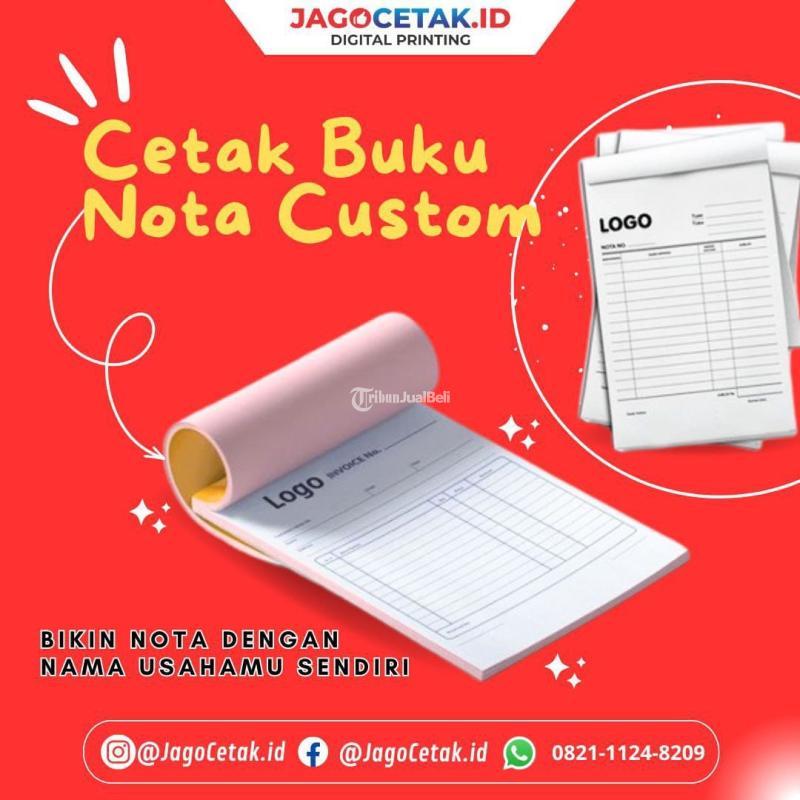 Cetak Nota NCR dengan Kualitas Terbaik di JagoCetak.id - Sidoarjo Jawa Timur 