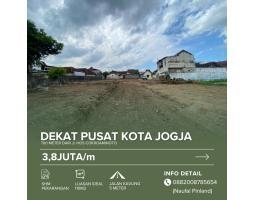 Dijual Tanah Kavling LT110 m2 Legalitas SHM Lokasi Strategis - Yogyakarta 