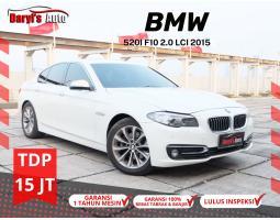 Mobil BMW 520i F10 2.0 LCI Sunroof Bekas Tahun 2015 - Jakarta Utara 