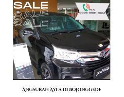 Mobil Daihatsu Ayla Baru 2024 DP dan Angsuran Ringan di Bojonggede - Bogor Jawa Barat