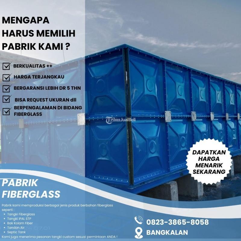  Pabrik Tangki Air FRP Harga Terjangkau - Bangkalan Jawa Timur 