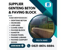 Genteng Beton Tahan Lama Harga Murah - Malang Jawa Timur 